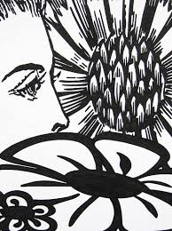 Paul Morrison At Tanja Pol Galerie Manchester City Art Gallery Bridget Riley Op Art Botanical Drawings