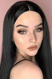 rabenschwarz huftlange gerade synthetische lace front perucke sny015 perucken lange schwarze haare haarfarben