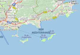 Le fort de brégançon est juché à 35 mètres de hauteur sur un ilôt qui bénéficie d'une position stratégique en surplomb des rades d'hyères et de toulon. Michelin Landkarte Cap Benat Stadtplan Cap Benat Viamichelin