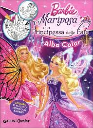 Disegni per i bambini personaggi cartoni animati fiabe e favole per bambini. Libro Barbie Mariposa E La Principessa Delle Fate Albo Color Giunti Barbie Lafeltrinelli