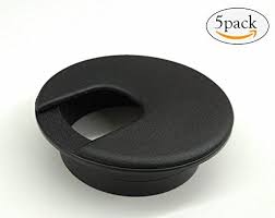 Desk Grommet 2 Black 5 Pack Plastic Wire Cable Organizer Desk Grommet Grommets Desk