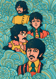 Yellow Submarine 50th Anniversary Tribute On Behance Beatles Artwork Beatles Art Art