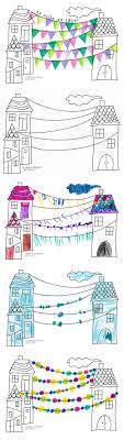 La Ville En Fete Kdyz Mesto Slavi Art A La Maternelle Art Pour Les Enfants Graphismes Maternelle