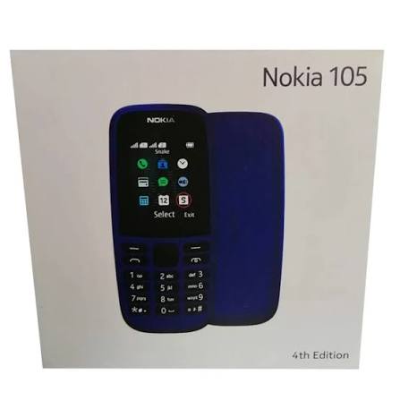 NOKIA 105 4G 4TH EDITION - BLACK 