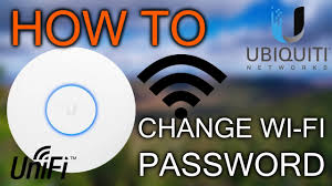 It is a good idea to use a password at least 12 characters in length, with a mixture of upper. How To Change Wi Fi Password Ubiquiti Unifi Youtube