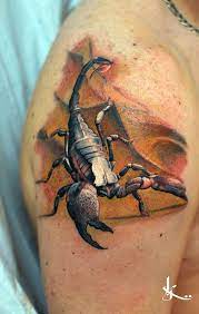 3d Scorpion Tattoo Best Tattoo Design Ideas Scorpion Tattoo Scorpio Tattoo Shoulder Tattoo