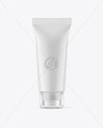 Download Matte Cosmetic Tube With Coral Sponge Mockup In Tube Mockups On Yellow Images Object Mockups