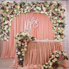 Hello and happy first day of june! Customize Diy Wedding Backdrop Decor Artificial Flower Wall Table Runner Floral Photography Props Hotel Silk Flower Row Arch Red Artificial Dried Flowers Aliexpress