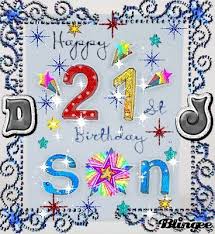 Happy 21st Birthday In Heaven Son Happy 21 Birthday Son Gif Bing Images Happy 21st Birthday Happy 21st Birthday Wishes Happy 21st Birthday Son