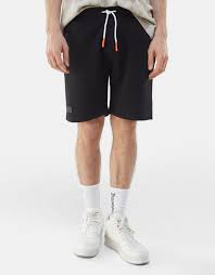 ( 7) democracy plus size absolution high rise fray hem retro bermuda shorts. Plush Jogger Bermuda Shorts Jogging Man Bershka