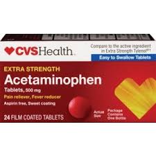 Additionally, acetaminophen can be found in medicines that treat occasional sleeplessness, the multiple. Cvs Health Extra Strength Pain Relief 500 Mg Sweet Coating Tablets Cvs Pharmacy