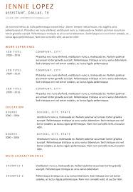 Basic Cv Templates For Word Land The Job With Our Free Templates