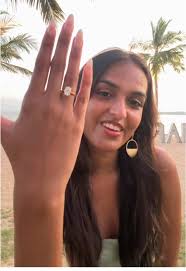 Beach Proposal Celebration: Sharing the Engagement Joy