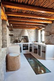 the greek tradition combined with luxury moderne kuche haus kuchen gemauerte kuche