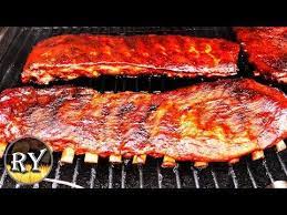Root Beer Ribs Smoked On The Oklahoma Joe S Highland Offset Youtube Root Beer Ribs Stuffed Peppers Bbq Sauce