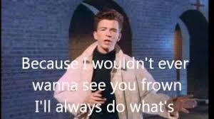 Rick astley is so atrractive, together forever shows who he really is. Rick Astley Together Forever Lyrics Youtube