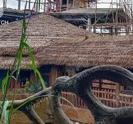 UV Protect Synthetic Mexican Palapa Thatch Hotel Roof Lush ...