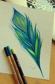 Color Pencil Sketch Color Drawing Feather Colors Color Pencil Art Color Pencil Sketch Color Pencil Drawing