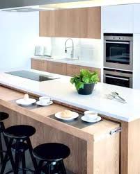 This bar table is often used as a kitchen table to arrange food. 32 Amazing Dining Tables For Small Spaces Space Saving Ideas Kitchen Design Small Modern Kitchen Design Kitchen Interior