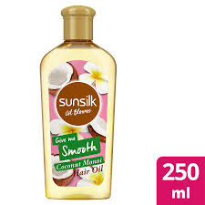 Coconut oil is packed with fatty acids that moisturize, strengthen, and add shine to your hair. Sunsilk Hair Oil Coconut Monoi 250 Ml