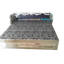 Avail amazing offers and discounts on buying sofa come bed online from wooden street. Stainless Steel Sofa Cum Bed Ss Double Bed Stainless Steel Ka Double Bed à¤¸ à¤Ÿ à¤¨à¤² à¤¸ à¤¸ à¤Ÿ à¤² à¤¡à¤¬à¤² à¤¬ à¤¡ In Sugat Nagar Nagpur Sonika Electronics Furniture Id 17592664691