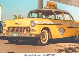 Image result for Yellow 1955 Taxi