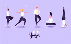 Check spelling or type a new query. Office Yoga Illustration Business People Doing Yoga In Office On Background Concept Of Meditation Concentration And Yoga Modern Vector Illustration Royalty Free Cliparts Vectors And Stock Illustration Image 148771962