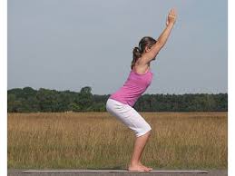 Yoga Ubung Die Stuhlstellung Utkatasana