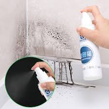 Once it's dry, wipe it away with a damp cloth or rinse with water. Buy Online Quickly Remove Mold Rapid Mold Removal Spray Bathroom Wall Cleaner Household Car Cleaning Out Stains Alitools