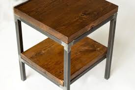 Reclaimed Wood Side Table End Table Bare Design Reclaimed Wood Side Table Reclaimed Wood Siding Side Table Wood