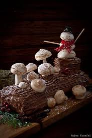 Buche De Noel Yule Log Cake Christmas Sweets Favorite Christmas Desserts