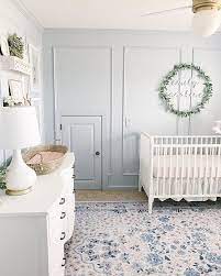 Light Blue Baby Girl Nursery Girl Nursery Room Baby Blue Nursery Baby Nursery Decor