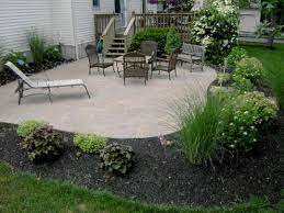That's what these trees offer. 25 Best Inspiration Beautiful Landscaping Around Patio For Amazing Garden Freshouz Com Landscaping Around Patio Backyard Patio Concrete Patio