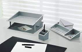 Unsere mitarbeiter begrüßen sie auf unserer seite. Schreibtisch Accessoires In Farbigen Polymer Idfdesign