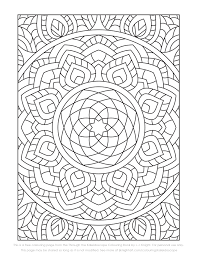 Pattern coloring pages free printable. Free Colouring Page From The Through The Kaleidoscope Colouring Book By L J Knight Thi Geometric Coloring Pages Pattern Coloring Pages Mandala Coloring Pages