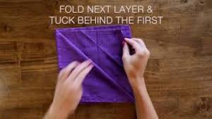 How to fold a restaurant dinner napkin. 4 Ways To Fold Napkins For A Dinner Party Youtube