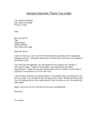 Letter Thank You For Interview – Featured Job Of The Week