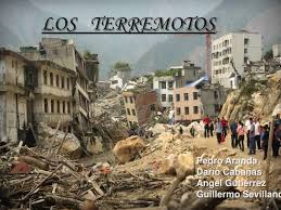 Y el segundo el martes 13 de febrero. Terremotos