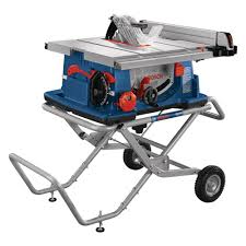 Bosch 10 In Worksite Table Saw With Gravity Rise Stand 4100xc 10 The Home Depot In 2020 Diy Table Saw Portable Table Saw Table Saw Station