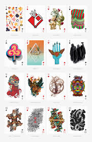 10款漂亮的扑克牌设计 设计之家in 2020 Cards Playing Cards