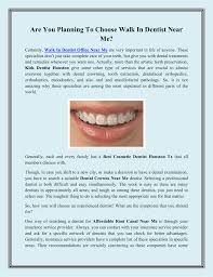 On the mfine app, you can find your city's best family dental clinic very easily! Are You Planning To Choose Walk In Dentist Near Me
