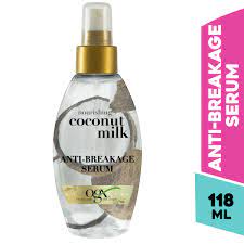 Choose products that support your wellness and help you feel gorgeous. Buy Ogx Hair Serum Coconut Milk Anti Breakage Spray 118ml Online Lulu Hypermarket Qatar