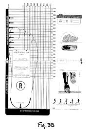 printable shoe size chart womens