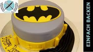 Diesen dann in einer springform bei 180 °c 35 minuten backen (stäbchenprobe machen). Coole Batman Torte Anfanger Freundliche Fondant Torte Youtube