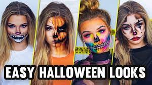 Hier sind fünf ideen zum nachmachen Einfache Halloween Looks Die Jeder Schafft Youtube