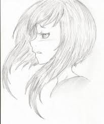 Drawing Hair Side View Anime Girls 61 Ideas Anime Side View Girl Face Drawing How To Draw Hair