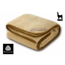 Strahlend schöne, intensive farben und wohlige wärme: Wolldecke Lama Alpaka Schurwolle