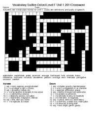 Crossword quiz music level 7. Sadlier Oxford Level F Vocab Units 1 15 Crosswords Word Searches