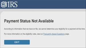 * you must have a social security number. Resource Guide No Stimulus Check Seeing Payment Status Not Available Try These Tips Wcnc Com