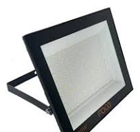 Refletor Led Ultra 100w Luz Branca 6500k Área Externa Foco Cor Da Carcaça  Preto